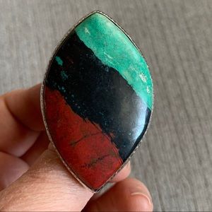 BAHGSU JEWELS Sonoran Sunrise Chrysocolla Ring